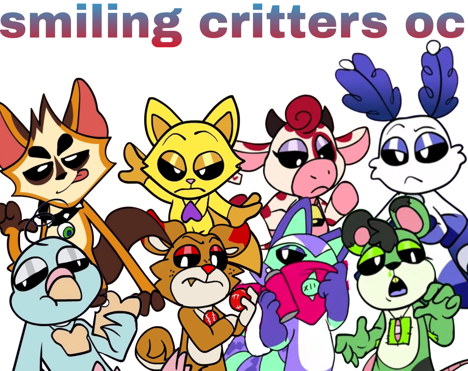 Smiling critters oc | Fandom