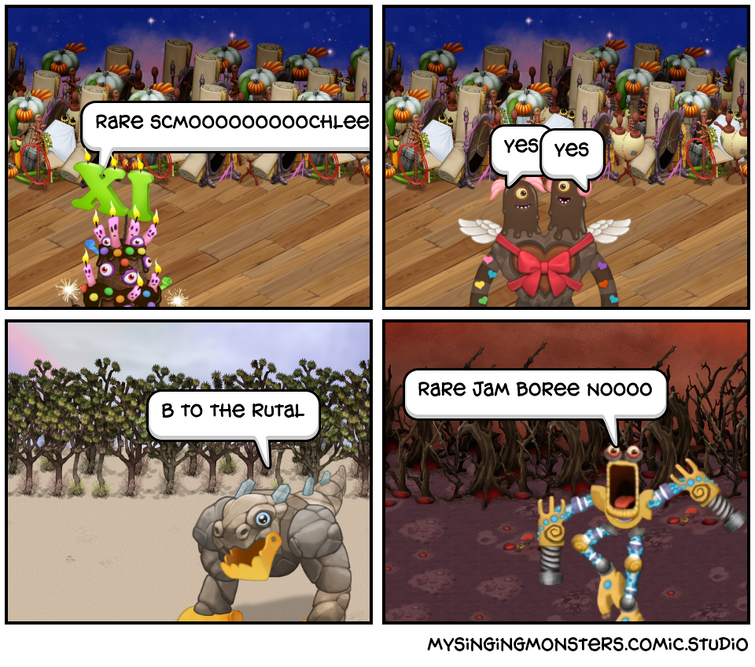 Rare Wubbox eats a Furcorn - Comic Studio