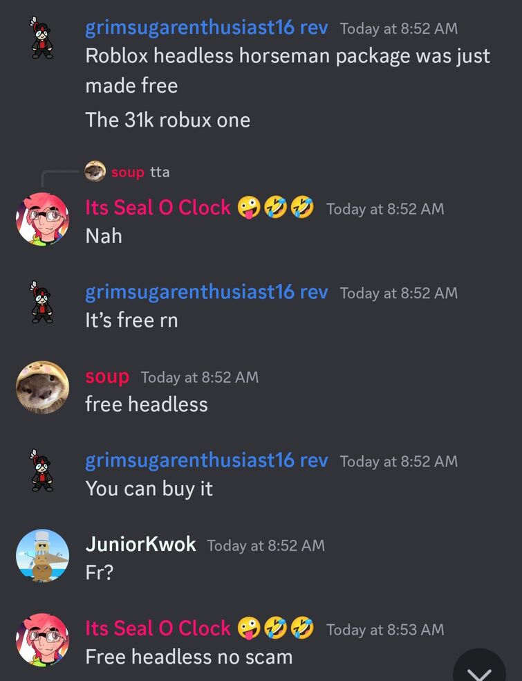 ROBLOX HEADLESS IS FREE!!!