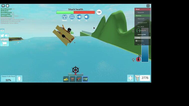 Discuss Everything About Roblox Shark Bite Wiki Fandom - roblox sharkbite how to glitch out of bounds