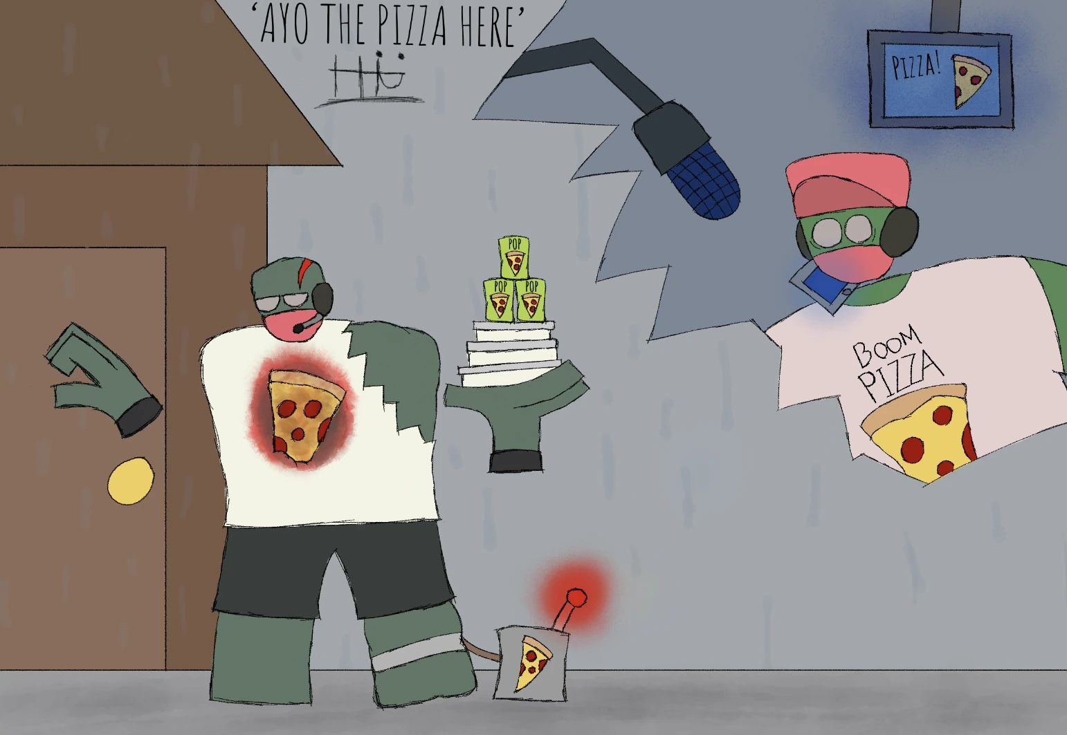 ‘Ayo the pizza here!’ | Fandom