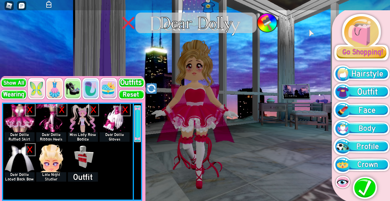 Roblox Royale High Dear Dollie Laced Corset