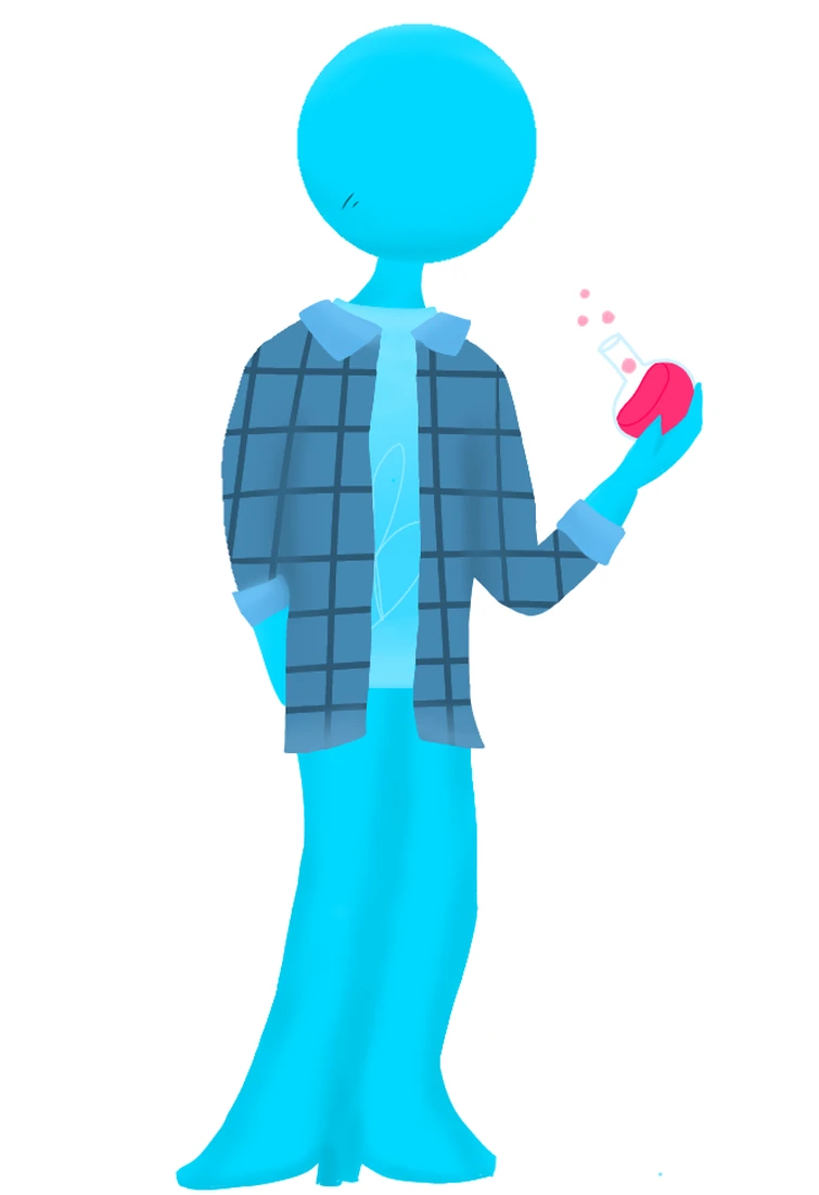 Some old fan art of Blue | Fandom