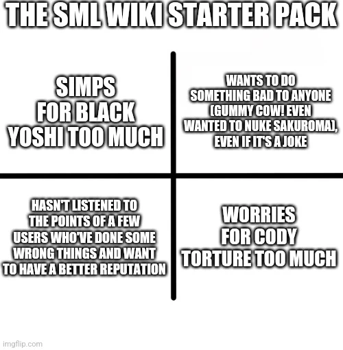 The SML Wiki Starter Pack | Fandom