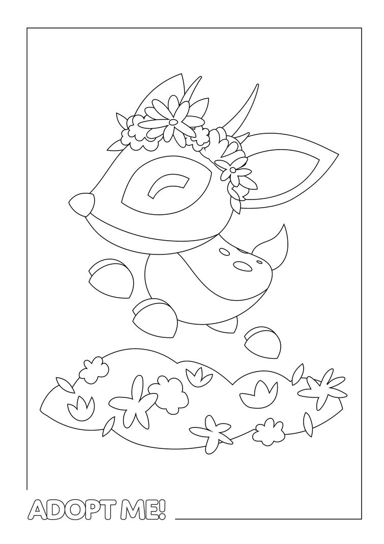 88 Collections Adopt Me Coloring Pages Cat  Best HD