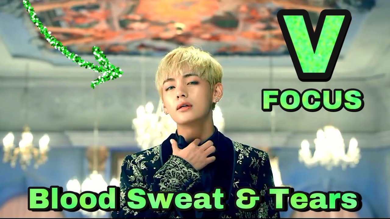 Focus Video V On Blood Sweat Tears Mv Fandom