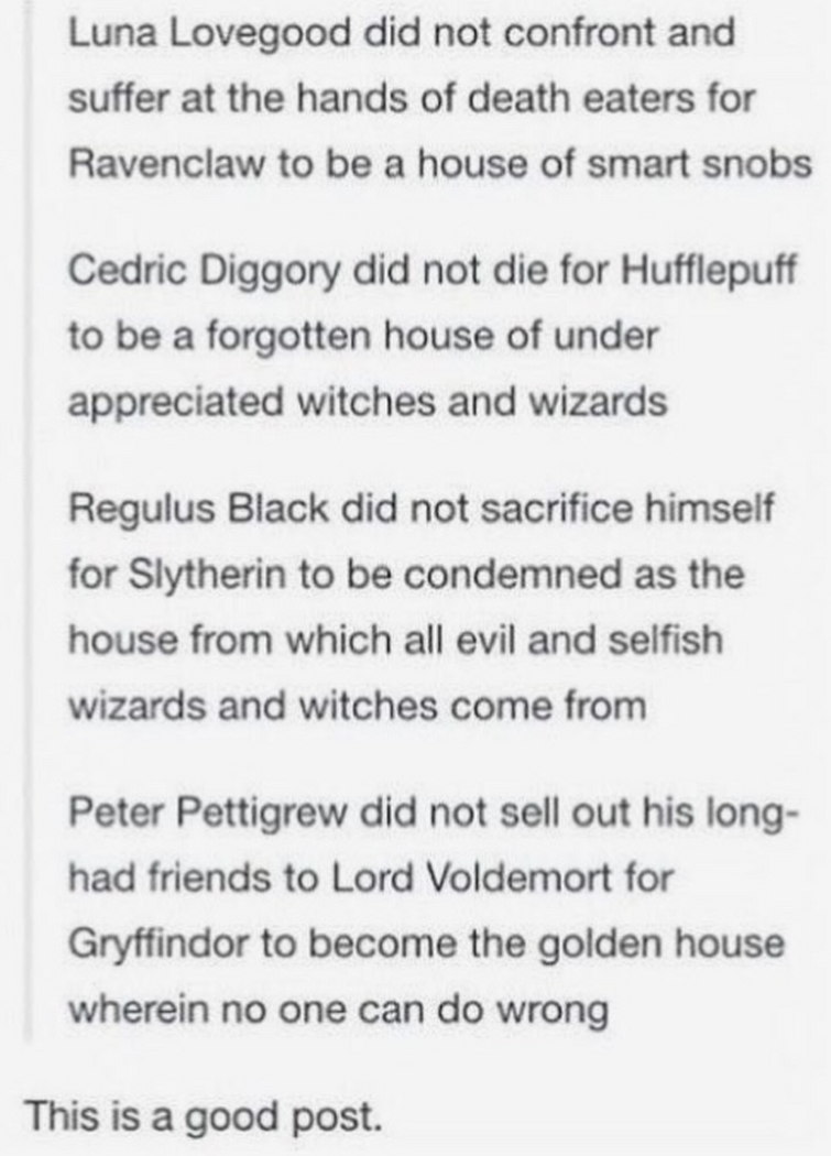 The Good / Bad Slytherin Traits in Harry Potter