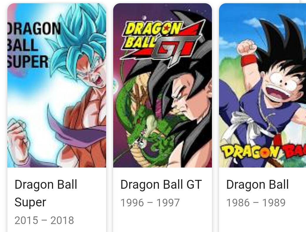 Dragon Ball GT (TV Series 1996-1997) — The Movie Database (TMDB)