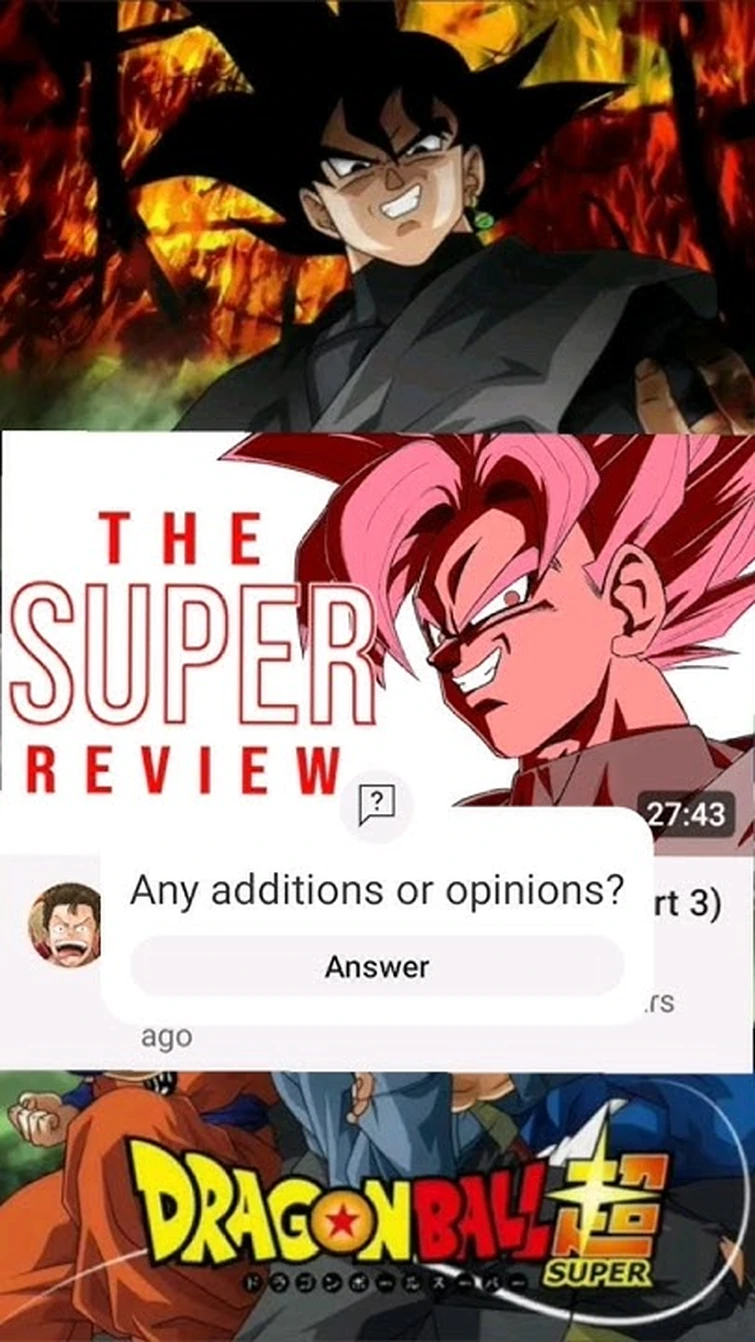 Debunking @TotallyNotMark's review of #FutureTrunks saga of #DragonBallSuper anime