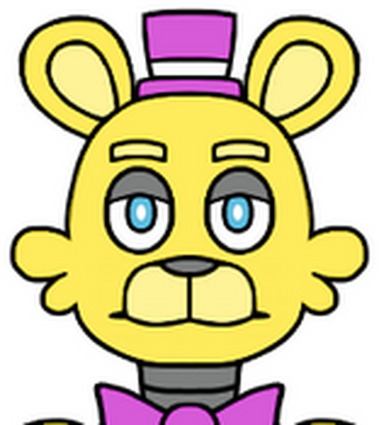 Drawing FNAF animatronics everyday Day 7: Fredbear : r/fivenightsatfreddys