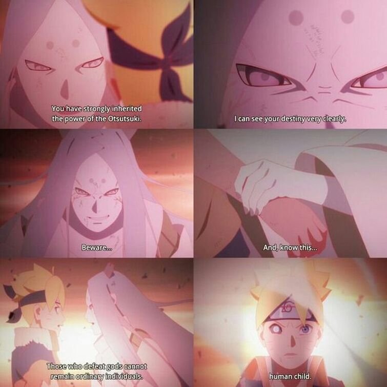 It's a little inconsistent that the Jogan activated during a short battle  with Urashiki, but not against Isshiki, who is 100% stronger and a higher  rank Otsutsuki. : r/Boruto
