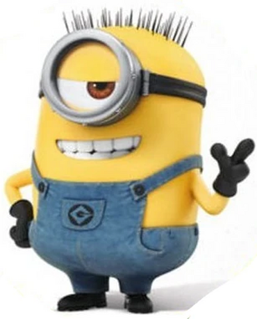 minion waving