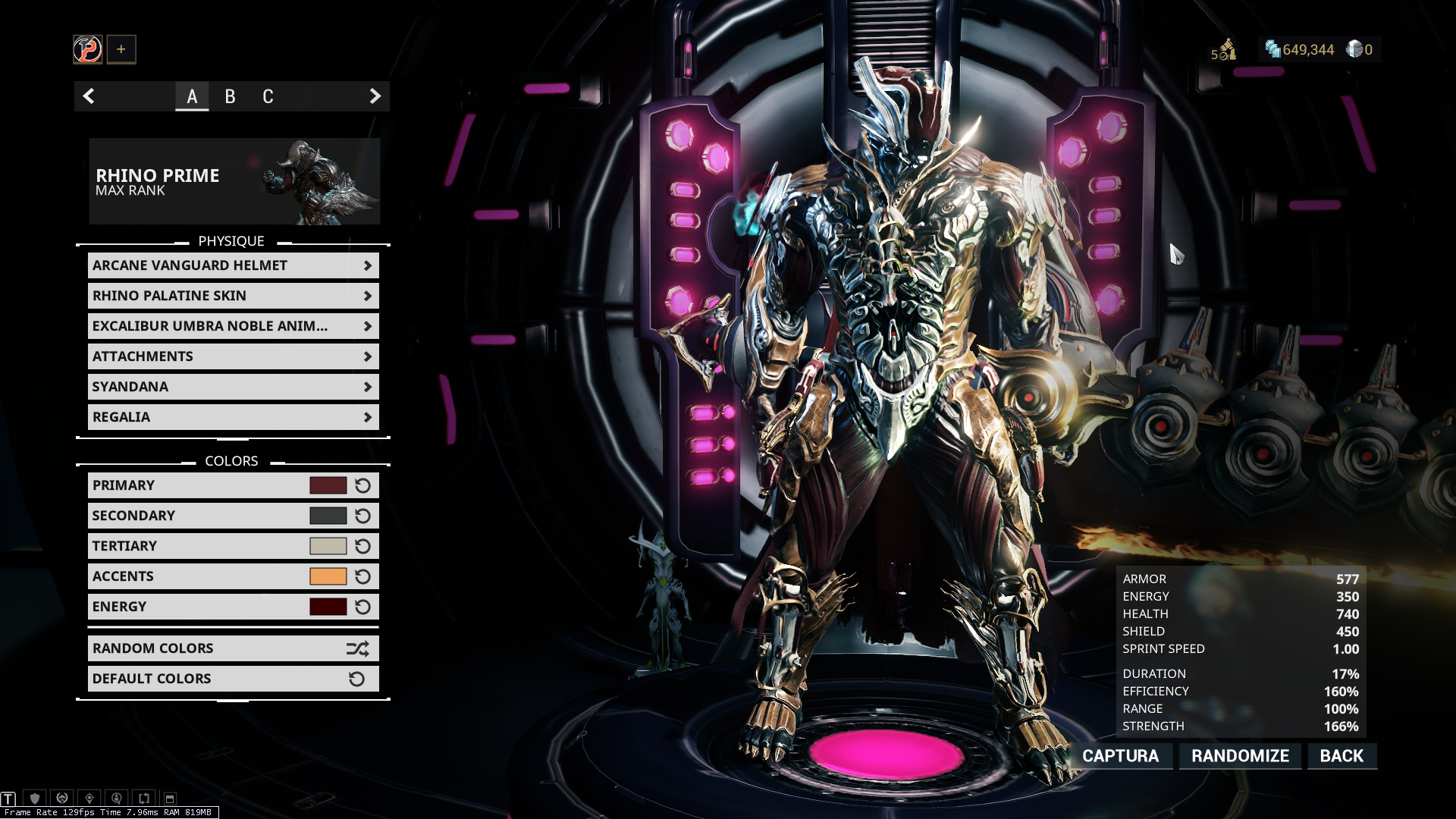 Warframe rhino prime фото 79