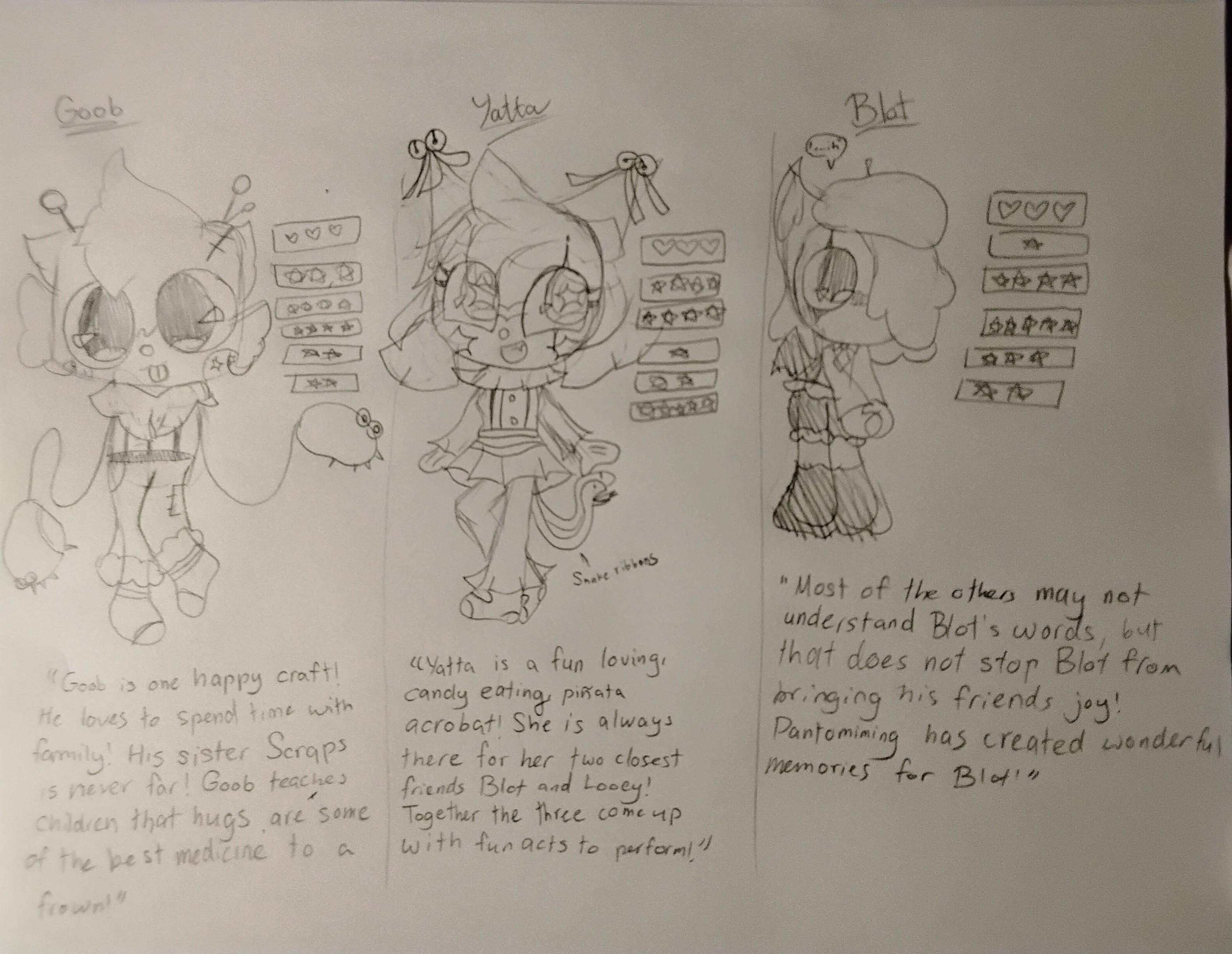 TOON REDESIGNS BATCH 4 // Blot, Yatta, Goob | Fandom