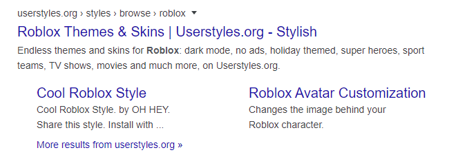 Userstyles Roblox