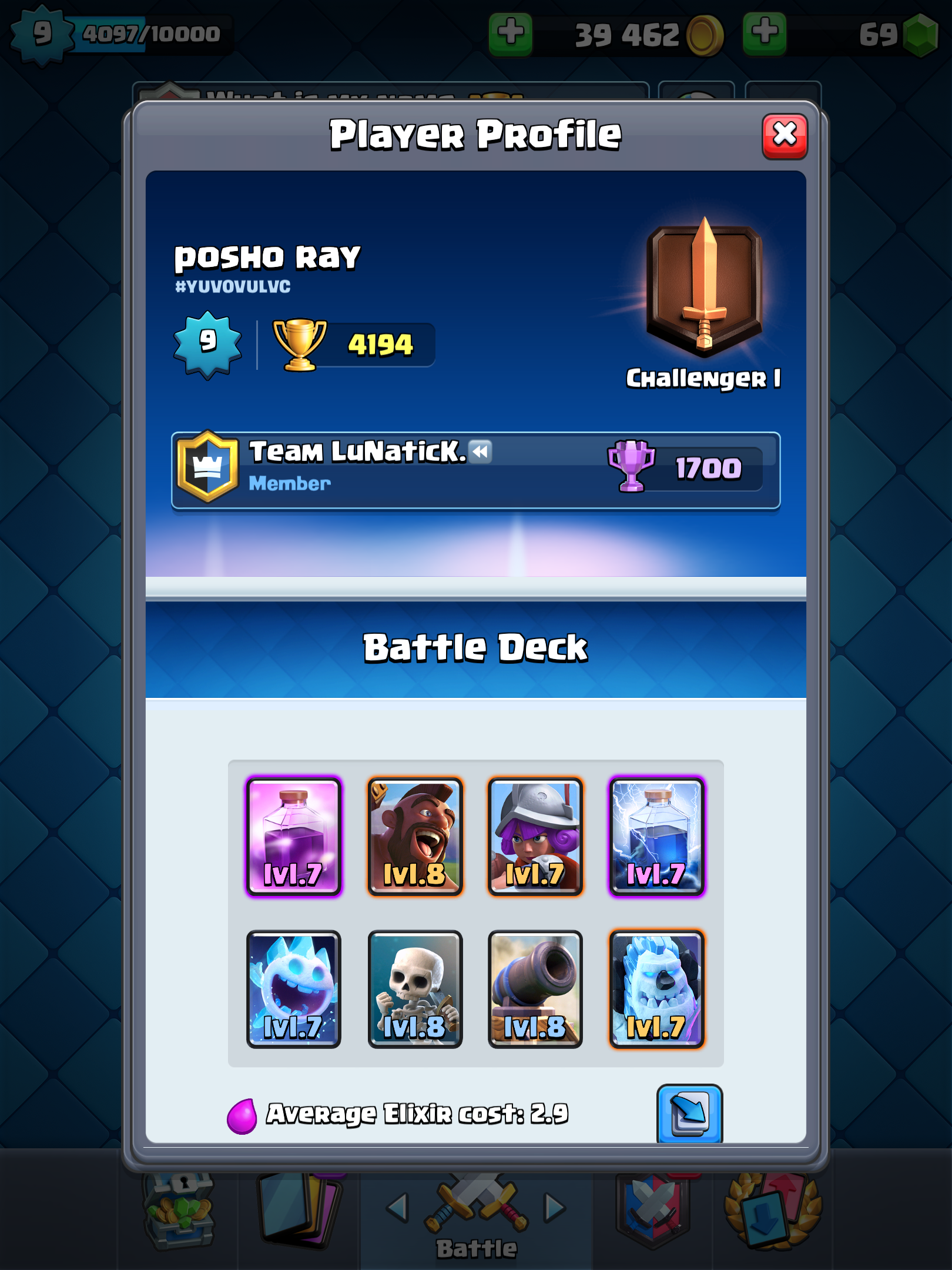 rate the clash royale deck (6000 trophies), Page 2