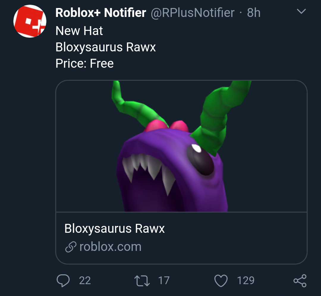 roblox notifier at rplusnotifier twitter