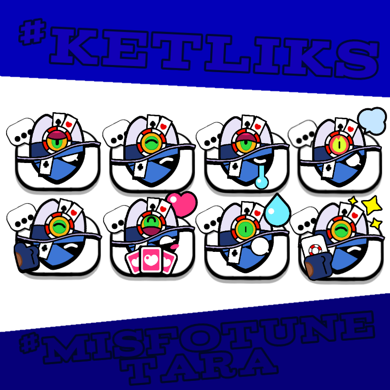 Misfotune Tara Pins By Ketlikss Fandom - brawl stars tara pins png