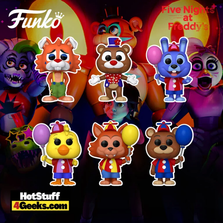 FNAF 2 FUNKO POPs ( toy animatronics funko pops and withered