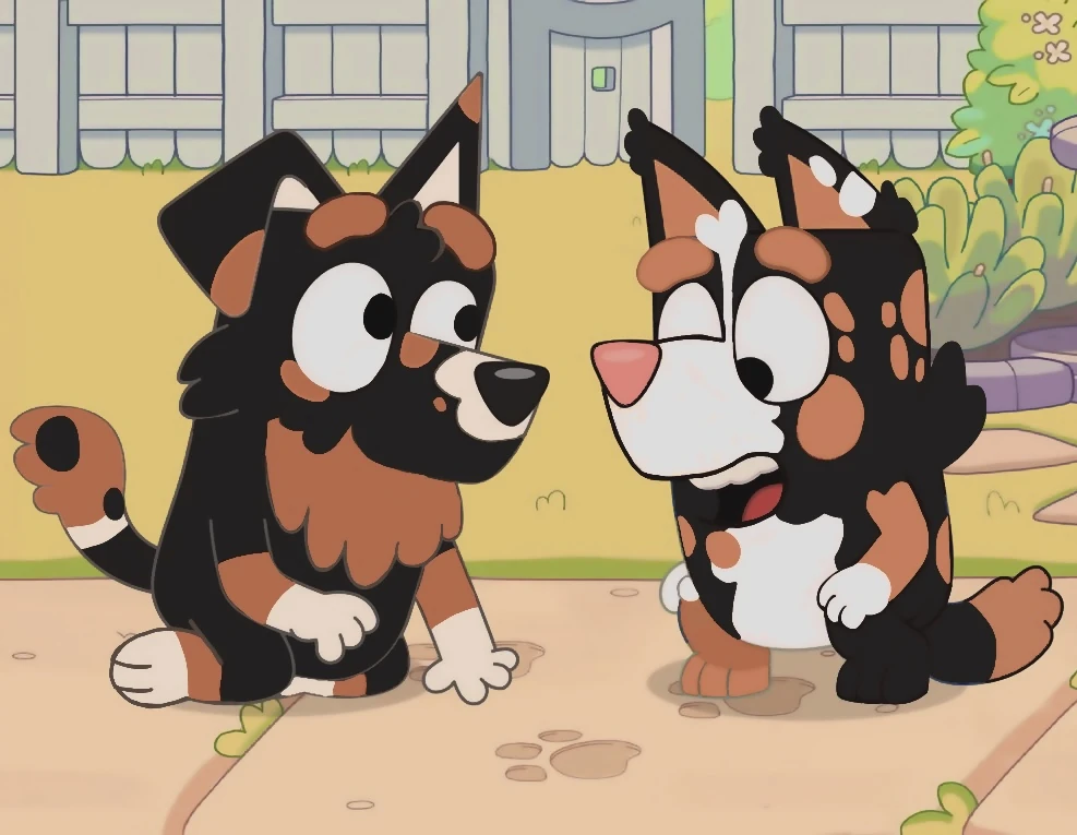 Drew me and my brother as bluey characters Fandom