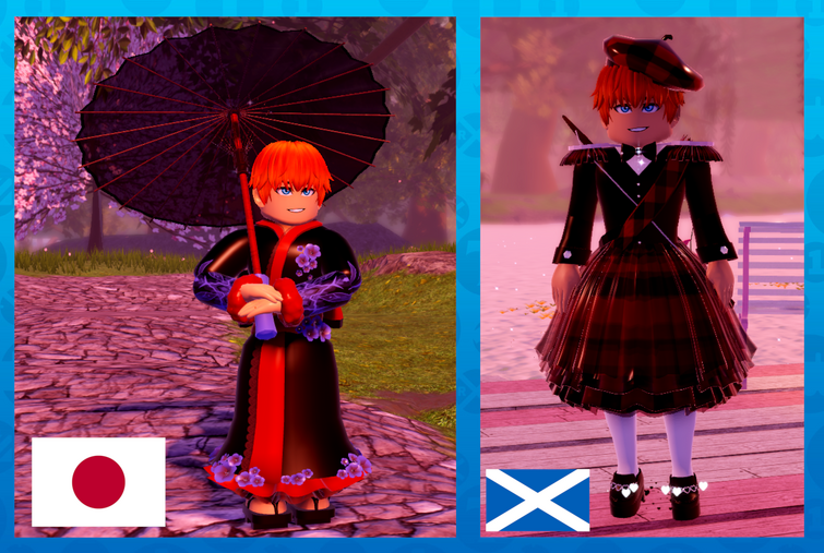 I Made Two Different Outfits Based On My Culture In Royale High