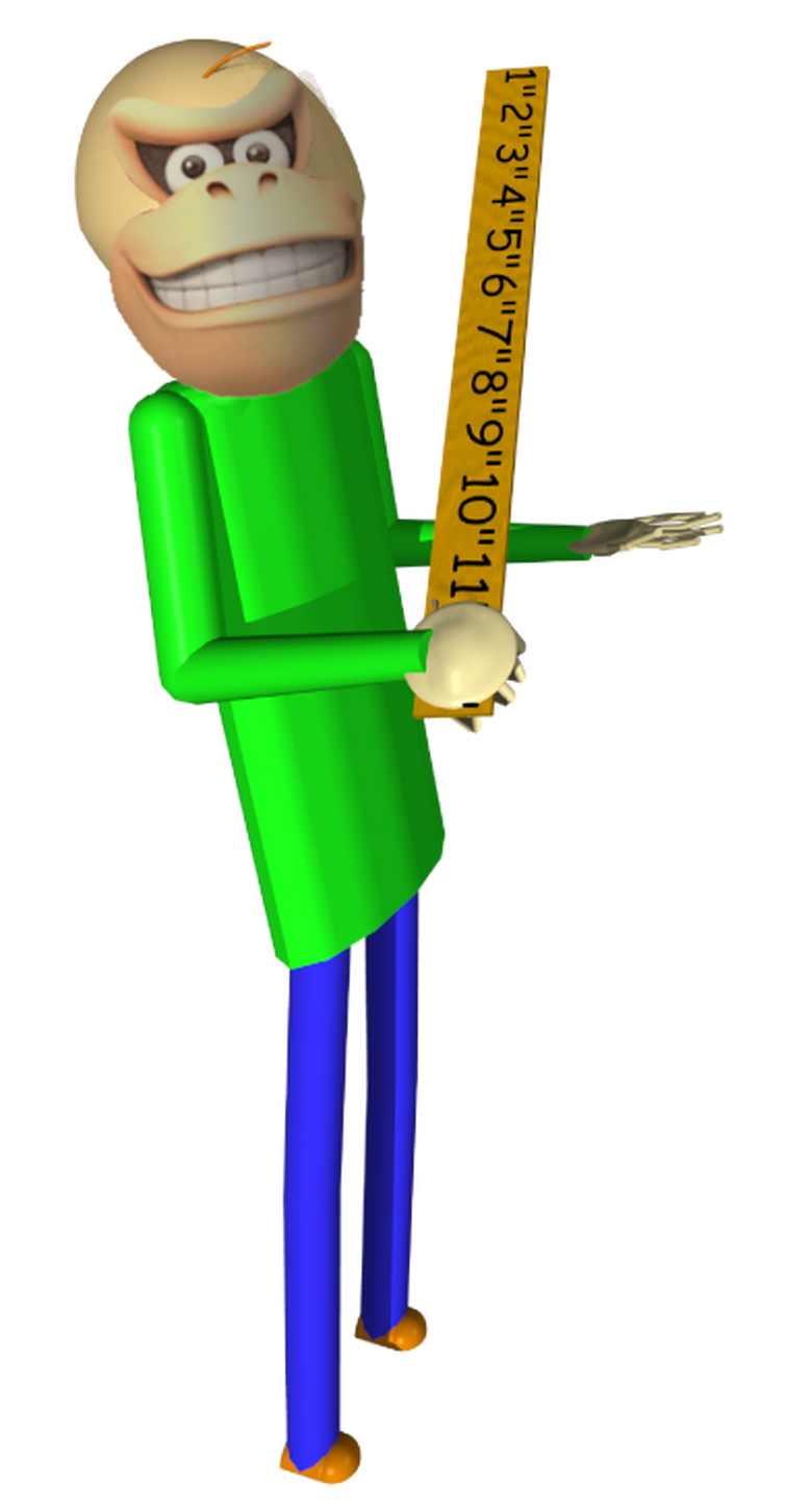 Concept for a new Baldi's Basics + character. I know mystman12 likes to  make his own characters, but this is just for fun. : r/BaldisBasicsEdu