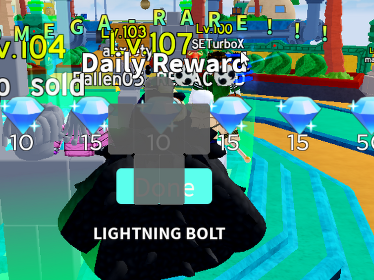 Lightning Bolt  Trade Roblox All Star Tower Defense (ASTD) Items