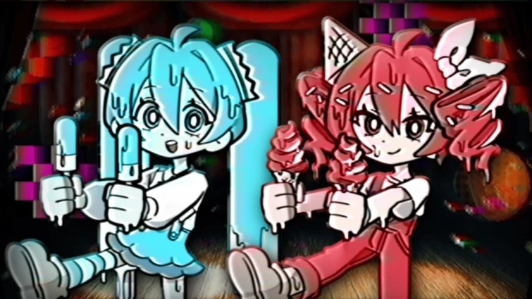 멜트 아이스크림🍨🍦💦 / 하츠네 미쿠・카사네 테토