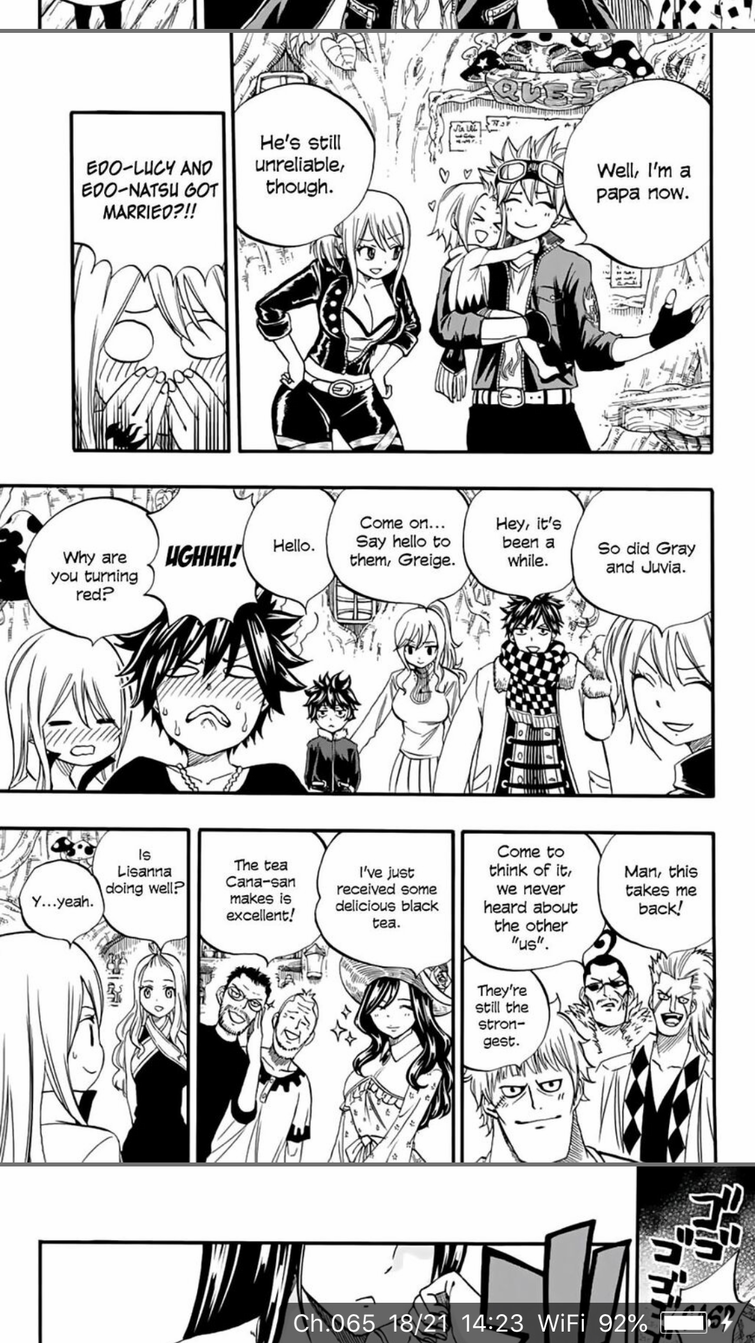 Edolas!! Natsu and Lucy married? Have Kids?!!!!! | Fandom