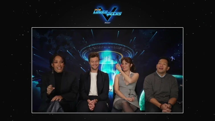 Star Trek: Lower Decks Roundtable Interview: Tawny Newsome, Jack Quaid, Noël Wells, & Eugene Cordero