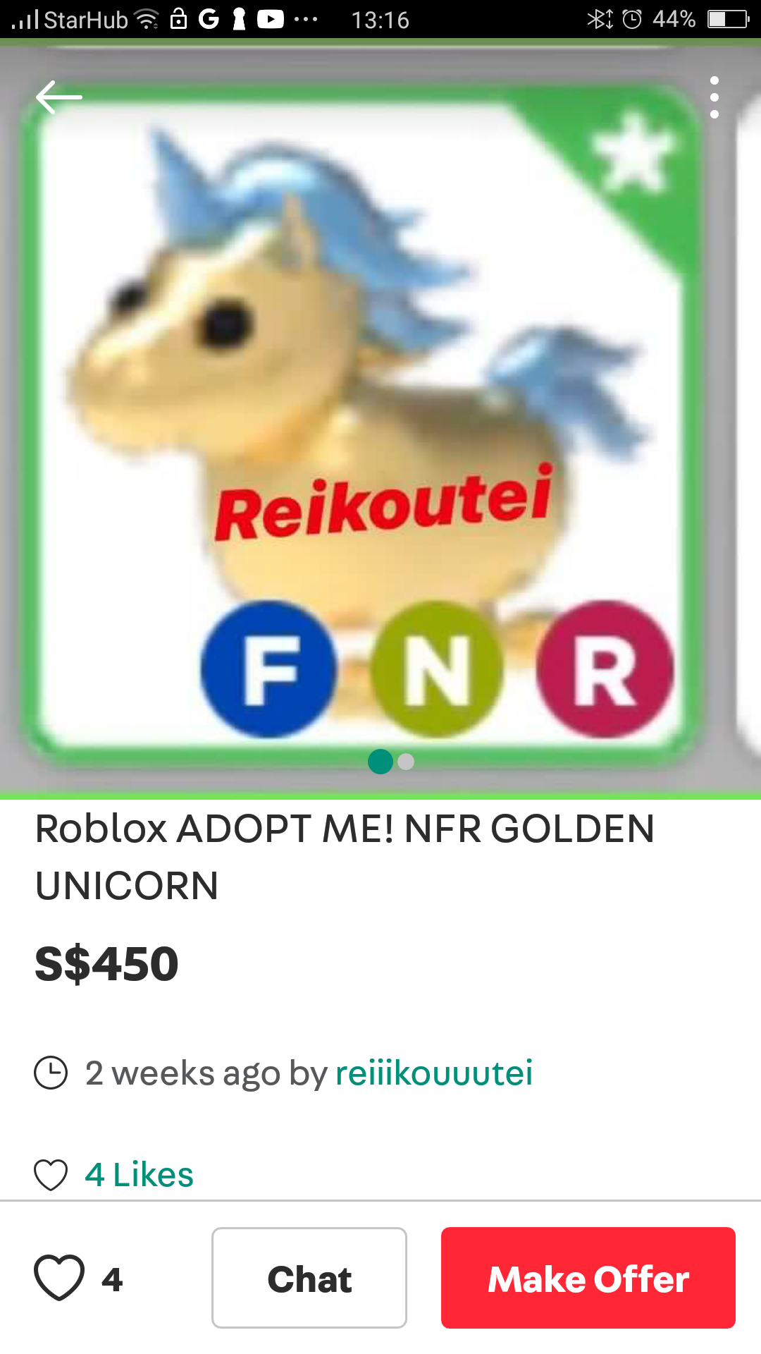 Unicorn Golden Unicorn Unicorn Roblox Adopt Me Pets