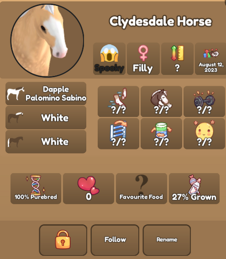 My new baby in wild horse islands any name ideas? in 2023