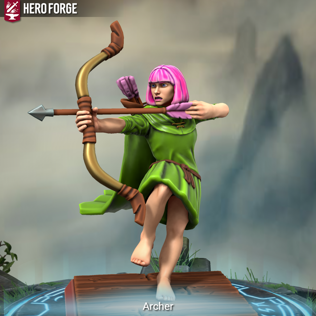 Made Clash of Clans archer on hero Fandom