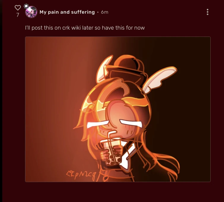 Guys let's talk about caramel arrow cookie drinking boba tea 😎 Fandom