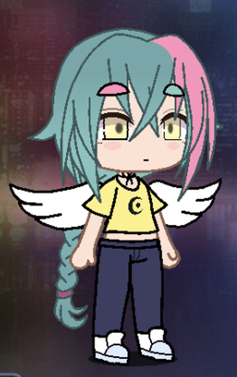 I made my main OC in gacha life and yikes.