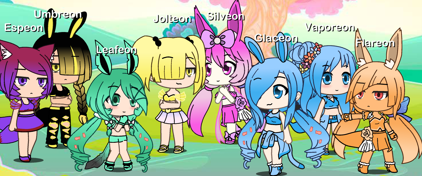 Gacha Life Eeveelutions