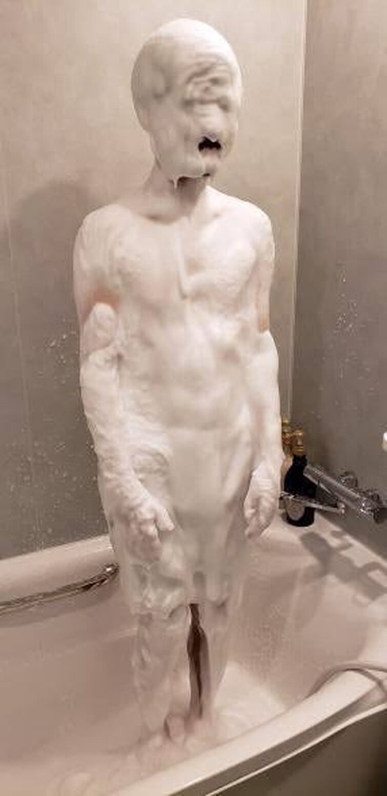 toby-fox-in-swimtrunks-covered-in-foam-fandom