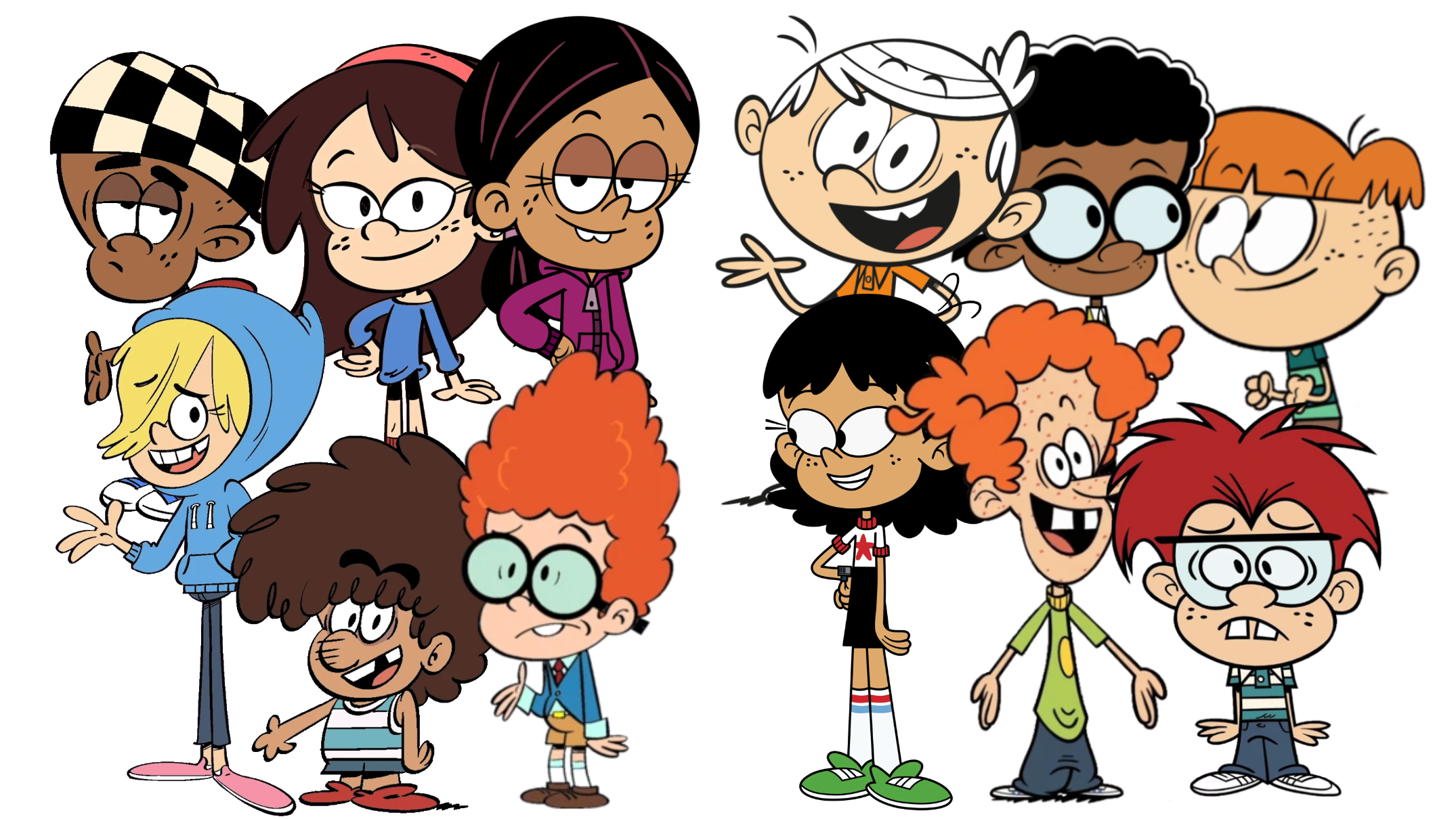 Loud house lincoln friends