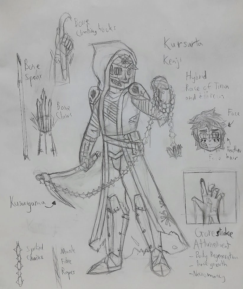 My Deepwoken Original Character! Kursarta Kenji! Fandom