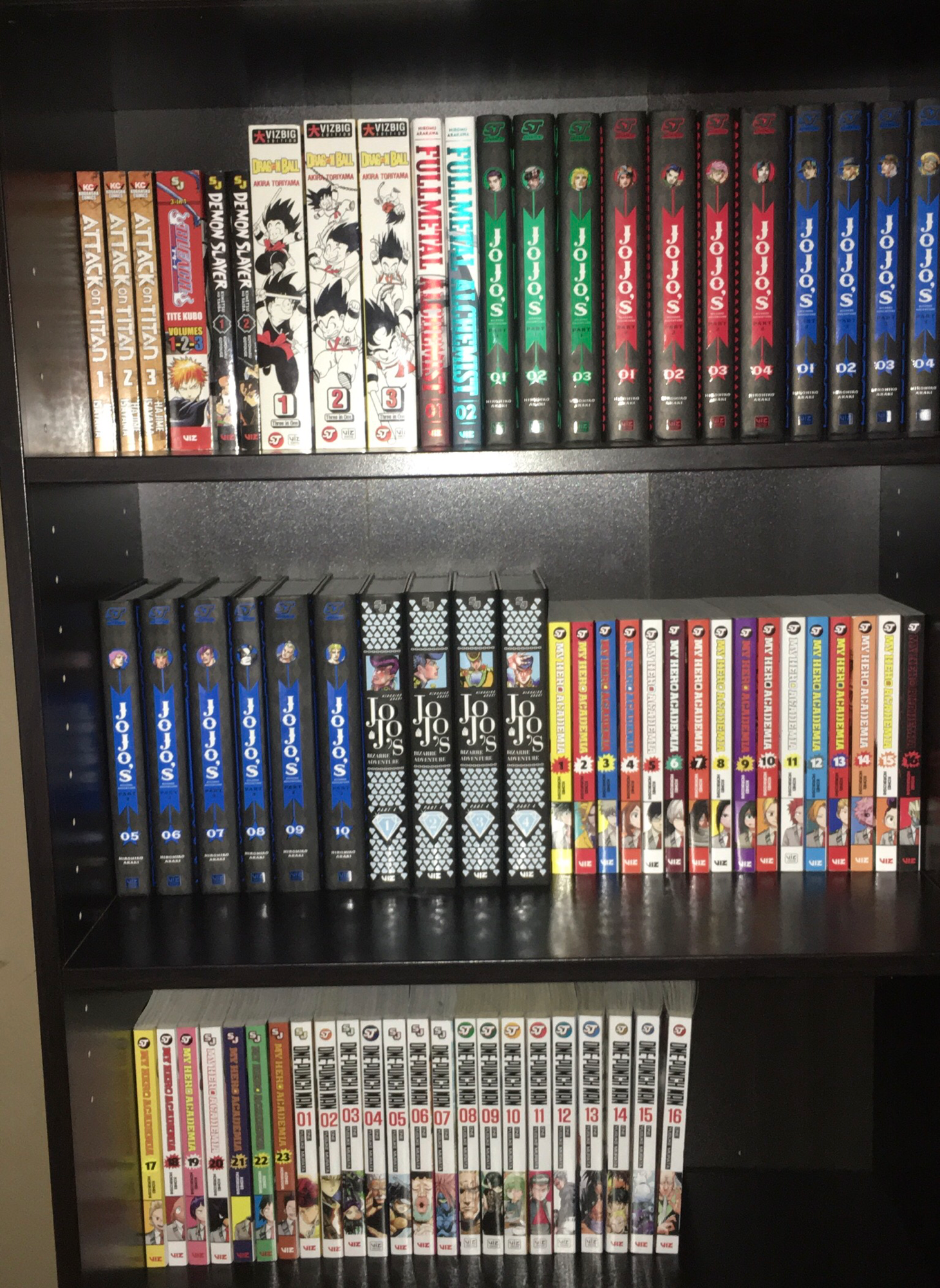 Manga, Collections