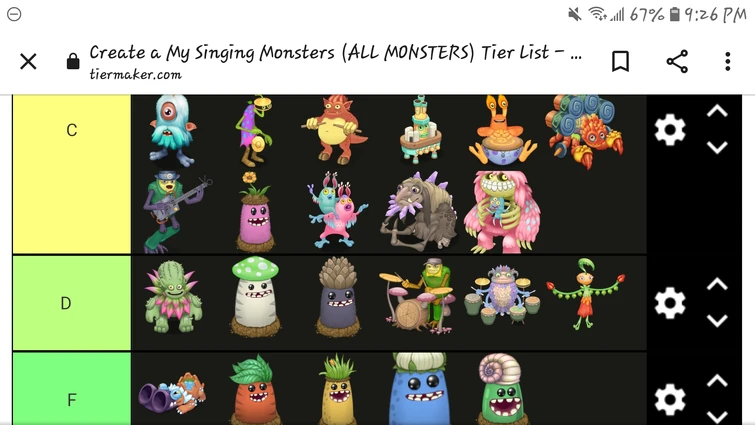 Msm tier list.(the tier was outdated. Opinion might change later on.) |  Fandom