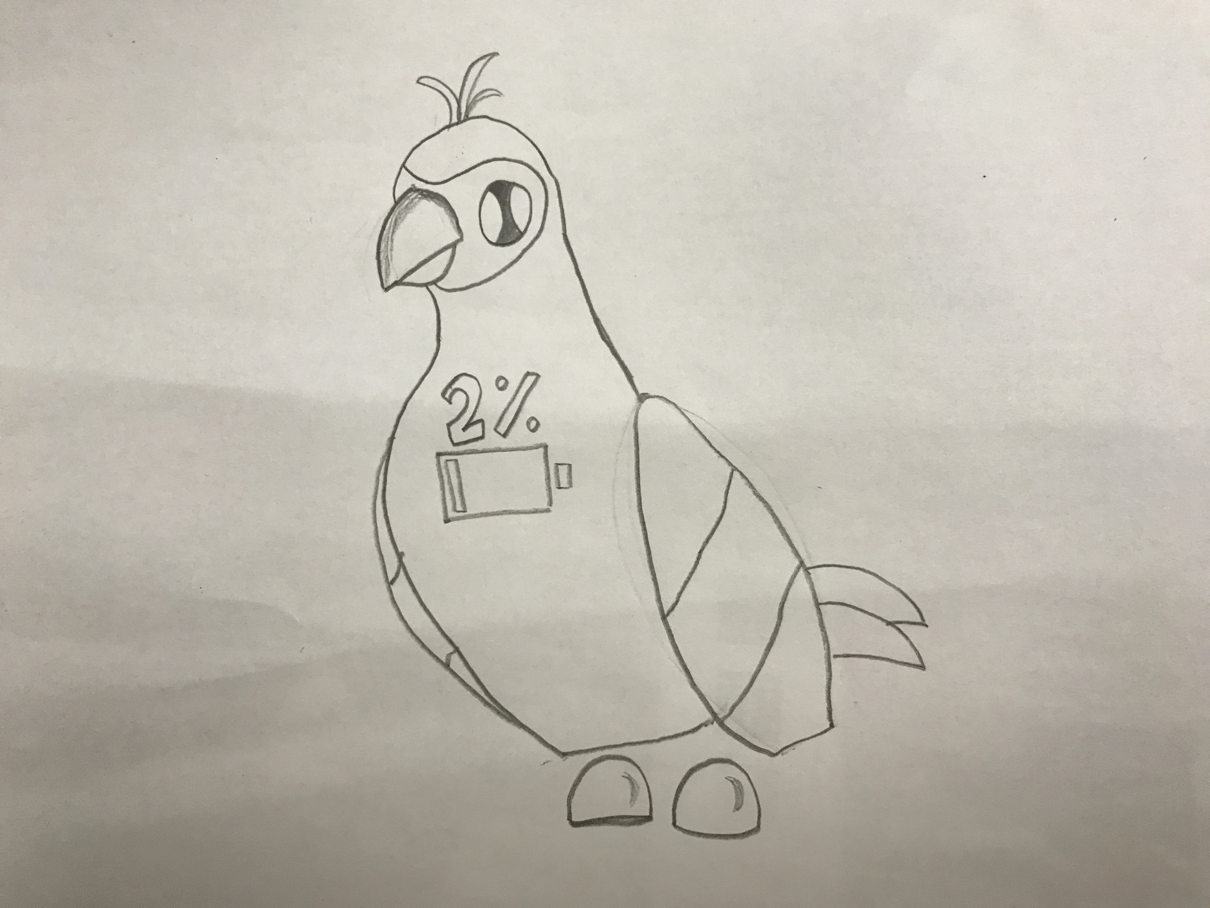 Adopt Me Pets Drawing Parrot