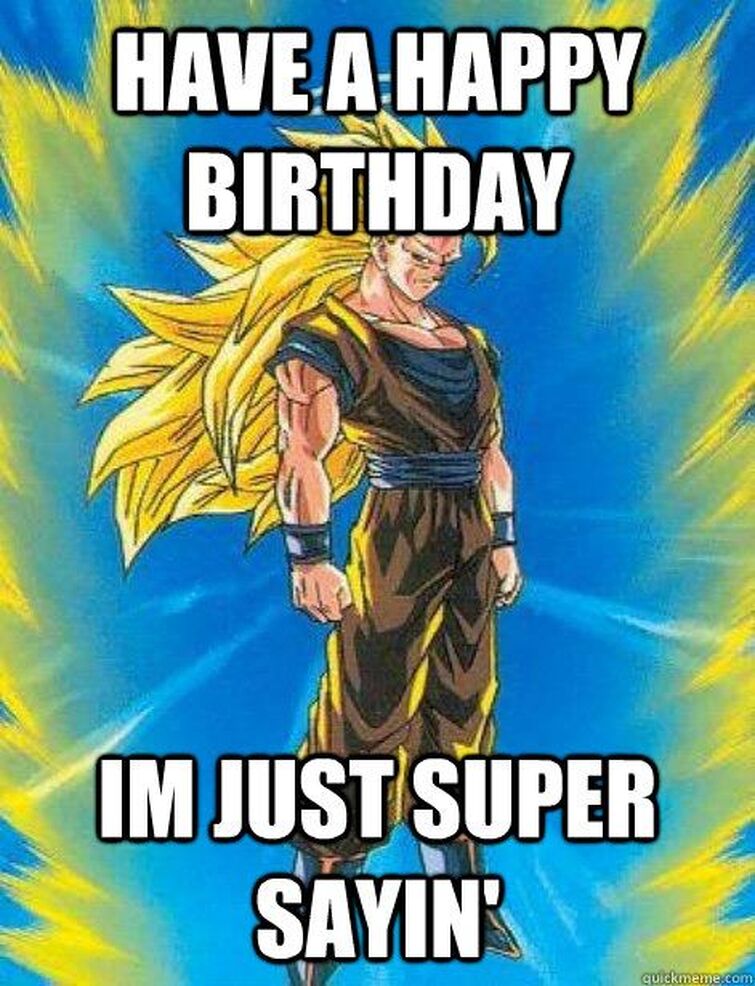 Happy Birthday DBZ style | Fandom