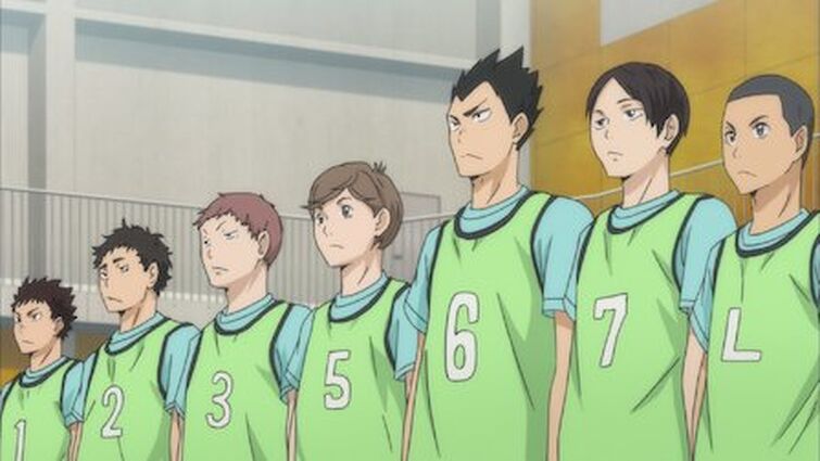 Shigeru Yahaba Jersey Number 6 Aoba Johsai Haikyuu Jersey Team