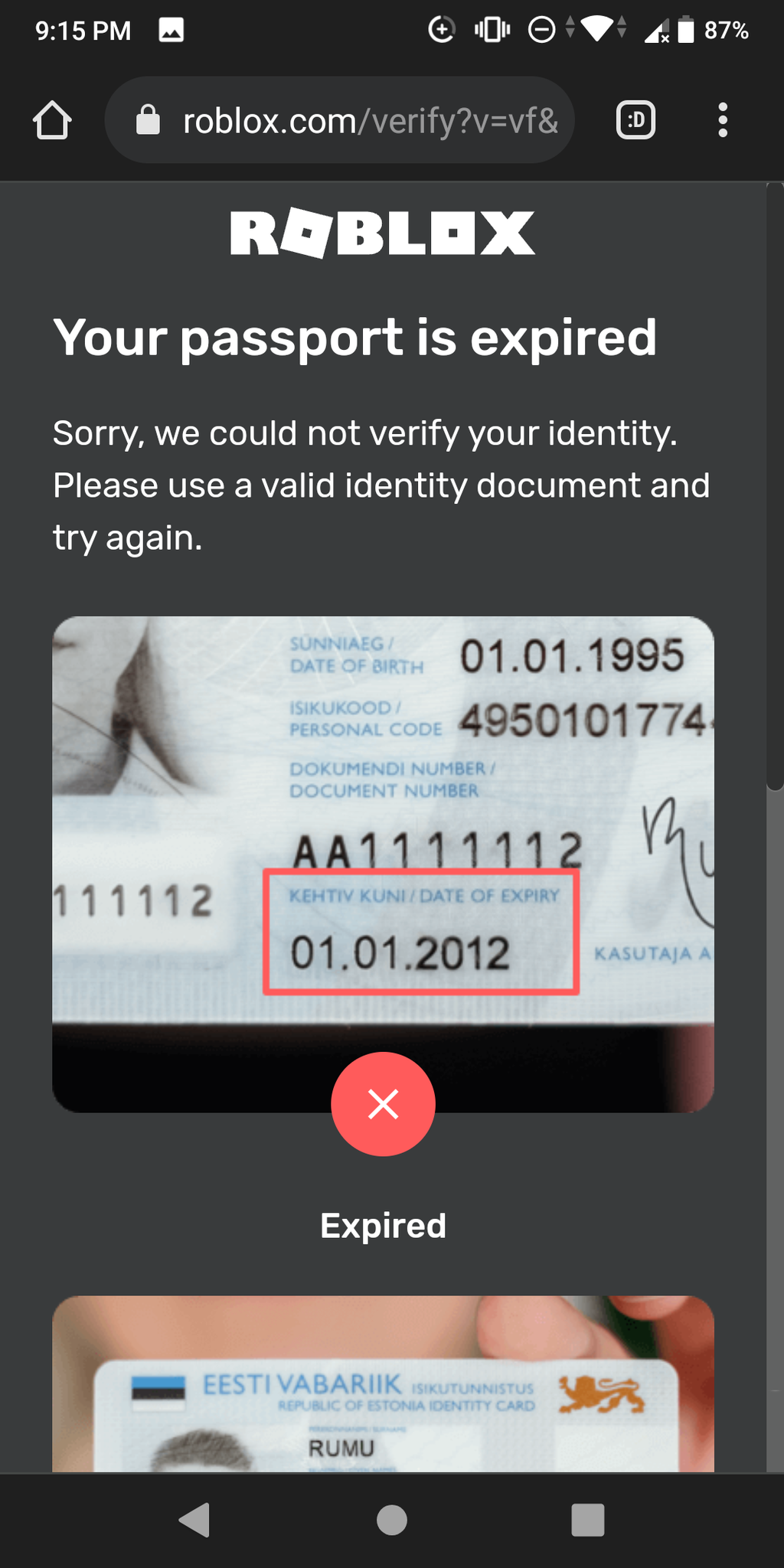 Roblox: Is using Fake ID for Roblox Voice Chat allowed