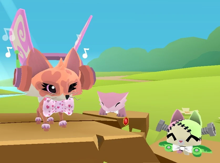 Peach DJ and pink snails are so cute Fandom