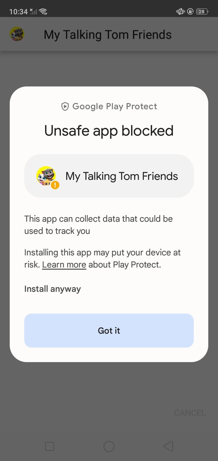 Talking Tom – Apps no Google Play