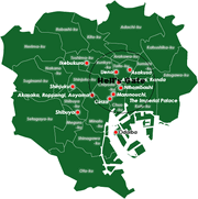 Map tokyo and Hell's Gate