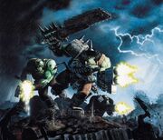 Orks art lightning