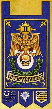 Ultramarines 2nd company banner